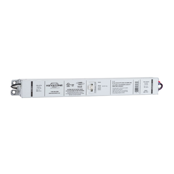 Keystone KTLD-100-UV-PS1800 100W Power Select Constant Current LED Driver