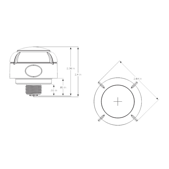Keystone KTSL-FC3-12V-PKO-PIR Screw In Controller with Integrated Sensor