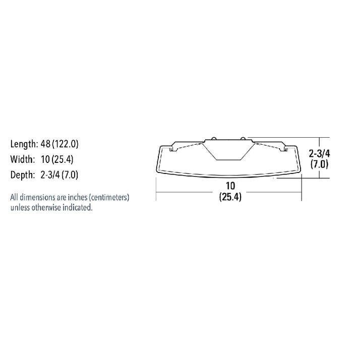 Lithonia Contractor Select LBL4 LED Curved Basket Wraparound