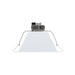 Lithonia LBR12SQ AL02 SWW1 12" Square Retrofit Remodel Downlight, 1000/1500/2000 Lumen & 4CCT Selectable