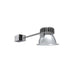 Lithonia LBR4 ALO4 SWW1 4" Round Retrofit Remodel Downlight with Quick Disconnect Plugs, 4000/4500/5000 Lumen & 4CCT Selectable