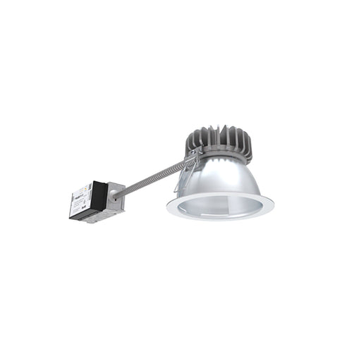 Lithonia LBR4 ALO4 SWW1 4" Round Retrofit Remodel Downlight with Quick Disconnect Plugs, 4000/4500/5000 Lumen & 4CCT Selectable