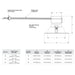 Prescolite LBRST-8RD 8" LED Canless Direct Install Downlight, Switchable CCT & Lumens, 120-347V
