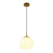 Westgate LCFG 12" Architectural Globe Pendant, 120V