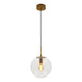 Westgate LCFG 12" Architectural Globe Pendant, 120V