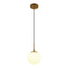 Westgate LCFG 8" Architectural Globe Pendant, 120V