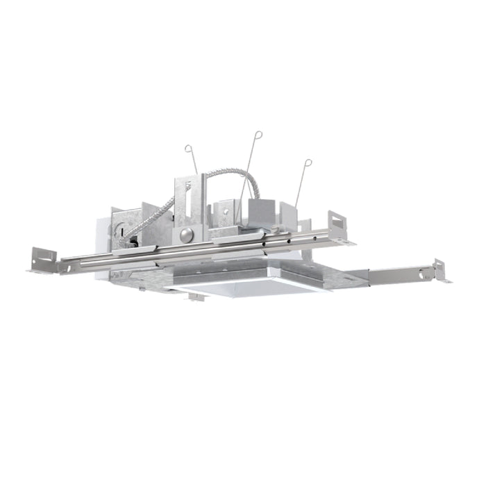 Lithonia LDN4SQ 4" Square Open and Wallwash led Noni-IC New Construction Recessed Housing