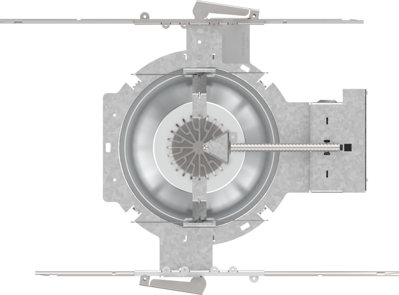 Lithonia LDN8 SWW 8" Round Open New Construction LED Housing, Switchable CCT & Lumen
