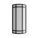 Westgate LDSC-18-MCTP-DD 18" Outdoor/Indoor LED Decorative Wall Sconce, Power & CCT Selectable - Black