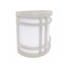 Westgate LDSW-MCT5 10" Outdoor LED Decorative Wall Sconce, CCT Selectable - Silver