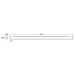 Envision LED-UDL2 8Ft 5CCT C-Line Suspended Linear w/ Uplight  Black 120-277V