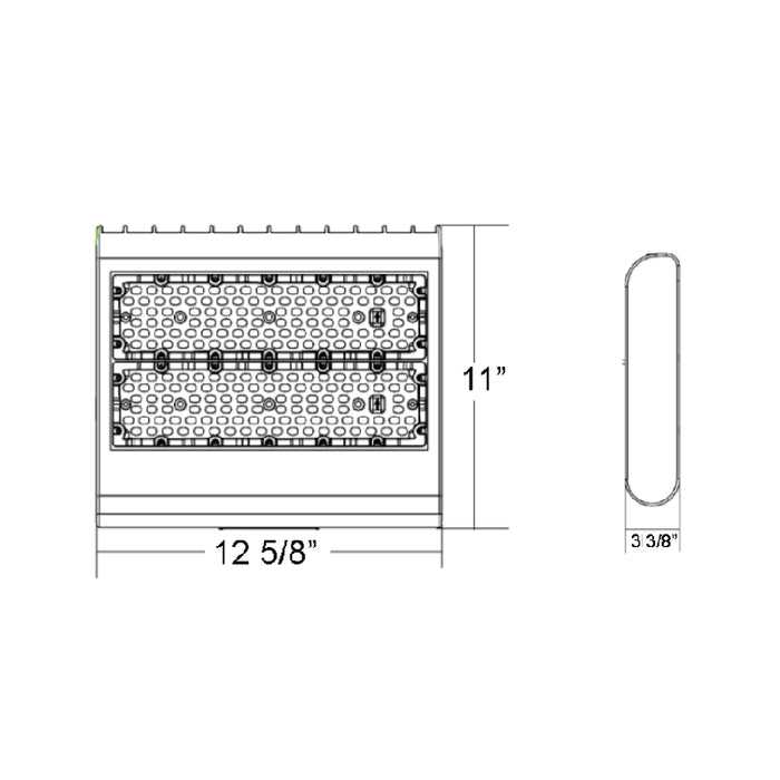 Westgate LF3-HL 150W High Lumen Flood Light, 480V