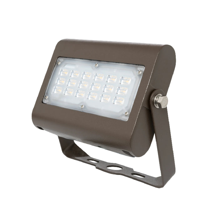 Westgate LF3 30W LED Flood Light with U Bracket - Dark Bronze