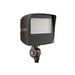 Westgate LF4MAX-MD 20W/30W/50W LED Maximum-Feature Round-Back Flood Light with Knuckle, 3CCT Selectable - Bronze