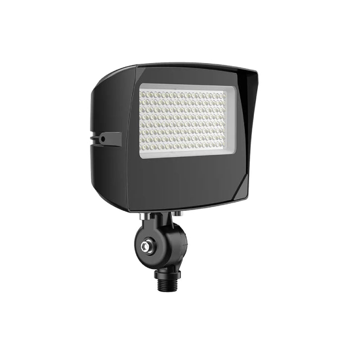 Westgate LF4MAX-MD 20W/30W/50W LED Maximum-Feature Round-Back Flood Light with Knuckle, 3CCT Selectable - Black