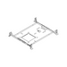 Prescolite LFR-4SQD-H LiteFrame 4" Square New Construction Housing Frame