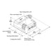 Wattstopper LMAC-131-M Single-Zone Phase Adaptive Auxiliary Controller with Metering, 120/277V