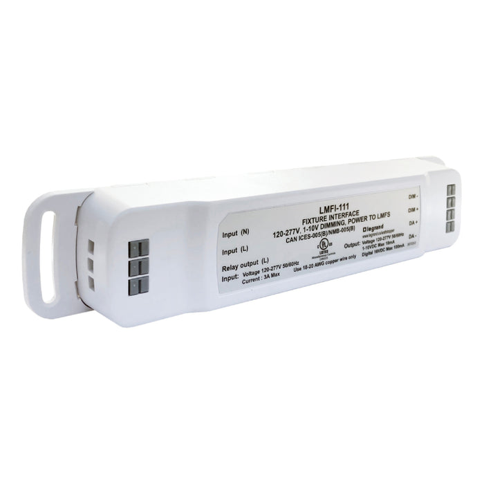 Wattstopper LMFI-111 Fixture Interface, 120-277V, 1-10V Dimming, Power to LMFS-601