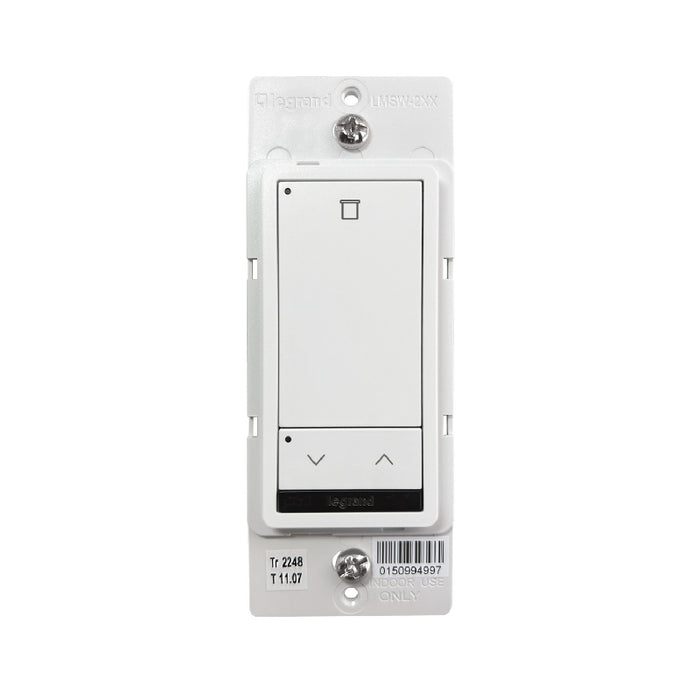 Wattstopper LMSH-SW211 DLM Wired Shade Switch, 1-Button/1-Rocker