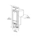 Wattstopper LMSH-SW241 DLM Wired Shade Switch, 4-Button/1-Rocker