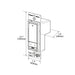 Wattstopper LMSW-211 DLM Wired Standard Wall Switch, 1-Button/1-Rocker