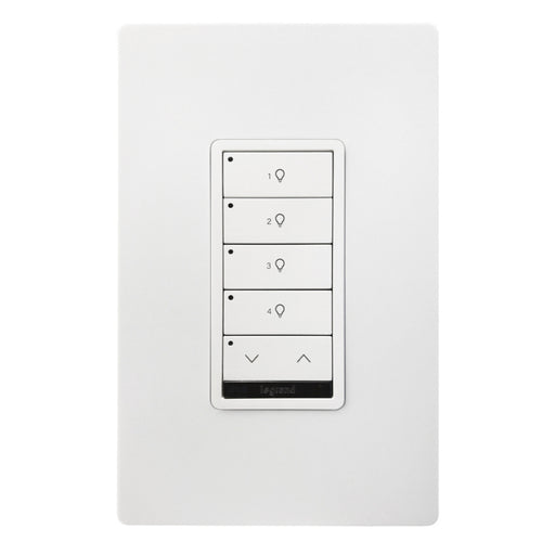 Wattstopper LMSW-241 DLM Wired Standard Wall Switch, 4-Button/1-Rocker
