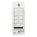 Wattstopper LMSW-241 DLM Wired Standard Wall Switch, 4-Button/1-Rocker