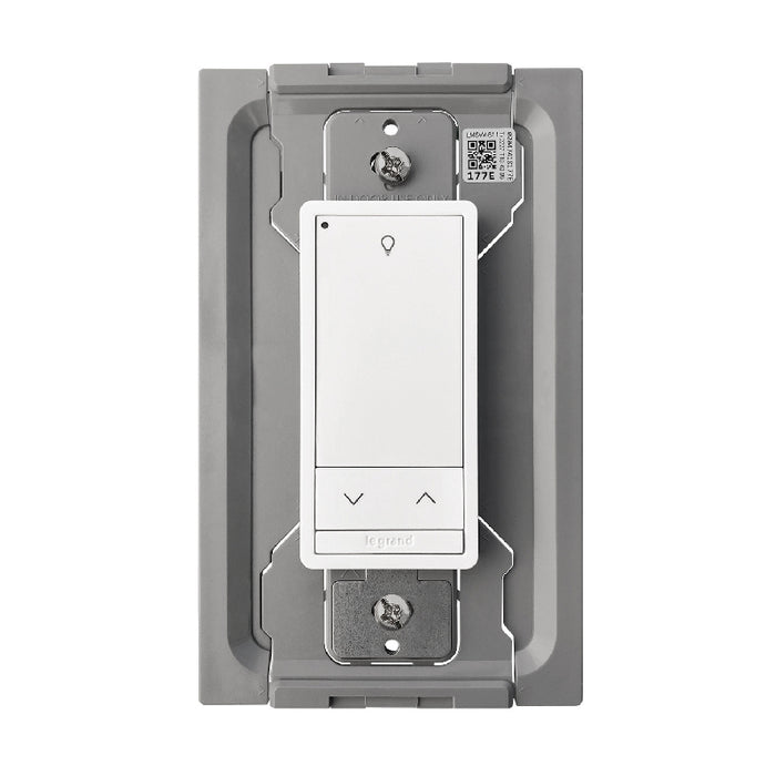 Wattstopper LMSW-611-S DLM Wireless Wall Slim Switch, 1-Button/1-Rocker