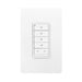Wattstopper LMSW-641-S DLM Wireless Wall Slim Switch, 4-Button/1-Rocker