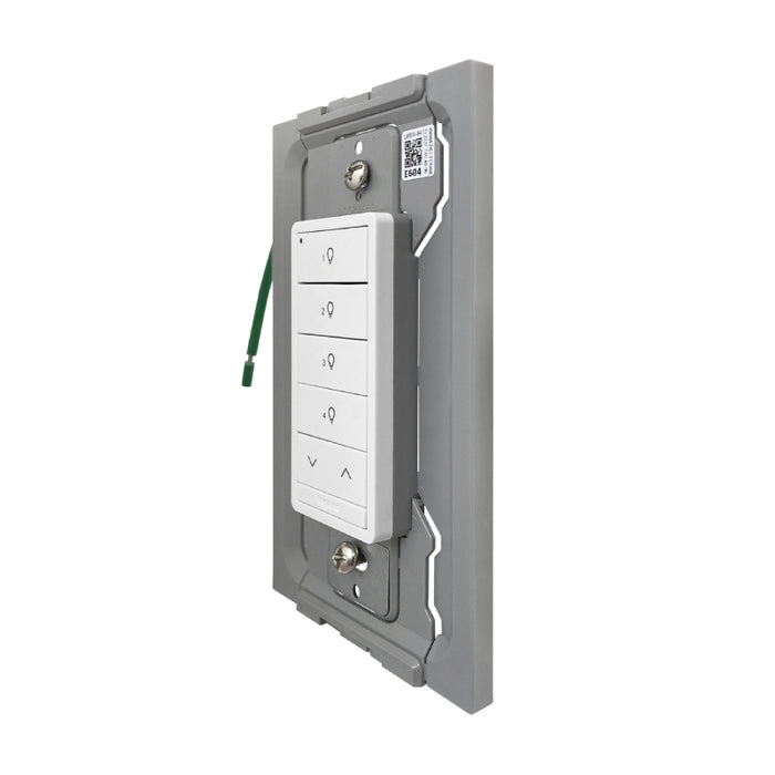 Wattstopper LMSW-641-S DLM Wireless Wall Slim Switch, 4-Button/1-Rocker
