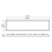 Westgate LP-SLF Sky Light Recessed Frame For Panel Lights