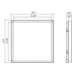Westgate LP-SLF Sky Light Recessed Frame For Panel Lights