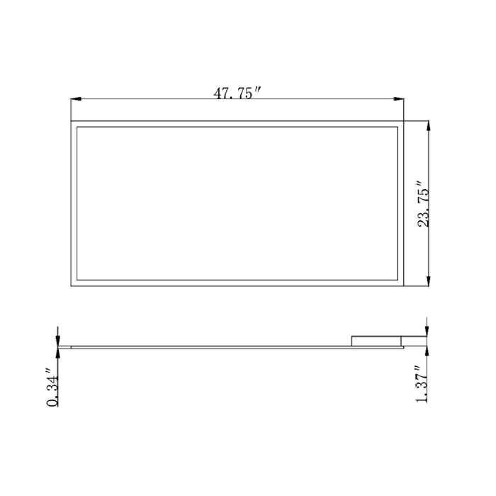 Westgate LP 2x4 72W LED Panel Light