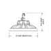 Lumination LPS 14" 130W LED Pendant, 4000K
