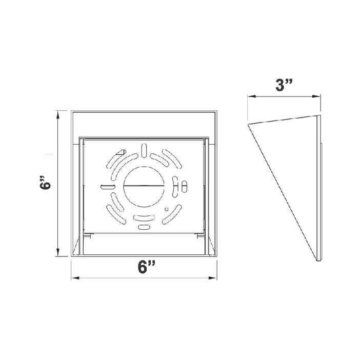 Westgate LRS-O2 9W LED Wall Sconce