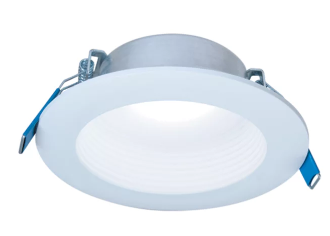 Halo LTC406 4" LED Canless Direct Mount, 5CCT Selectable, 650 lm, Baffle Regressed , 120V