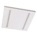 Westgate LTRA Series LED Aperture Grille Troffer, Power & 3CCT Selectable, 120-277V, 0-10V Dimming - 2x2