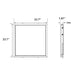 Westgate LTRC-2X2-MCTP 2x2 Premium Curved LED Indirect Troffer, 3CCT & Power Selectable