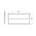 Westgate LTRM-2X4-MCTP 2x4 Architectural Sloped-Lens LED Troffer, 3CCT & Power Selectable