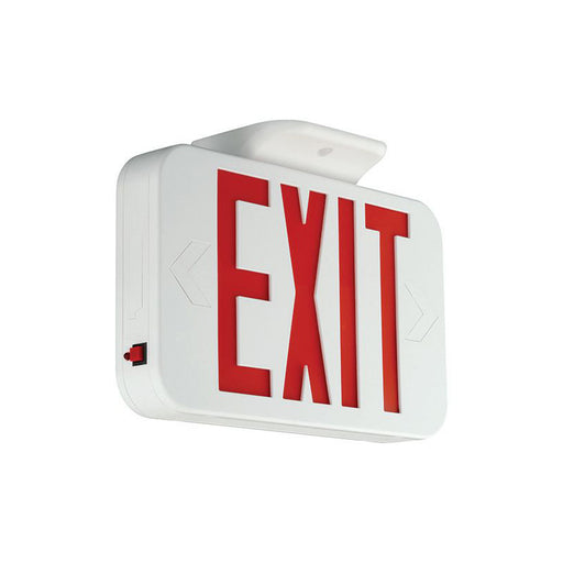 Lumination LUX Series LED Exit Sign, Universal Face, Remote Capacity, NiMh Battery