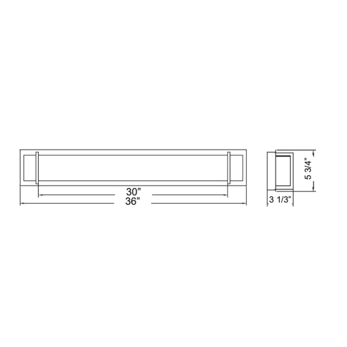 Westgate LVA-36 36" LED Vanity Light