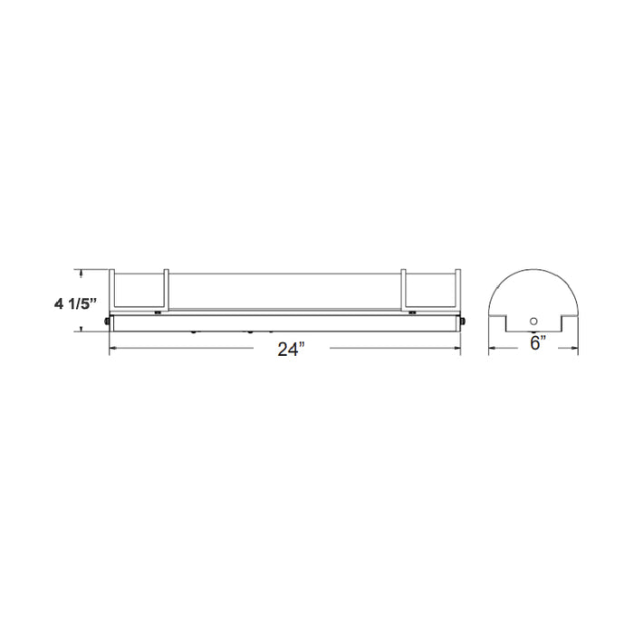 Westgate LVE-24 24" LED Vanity Light