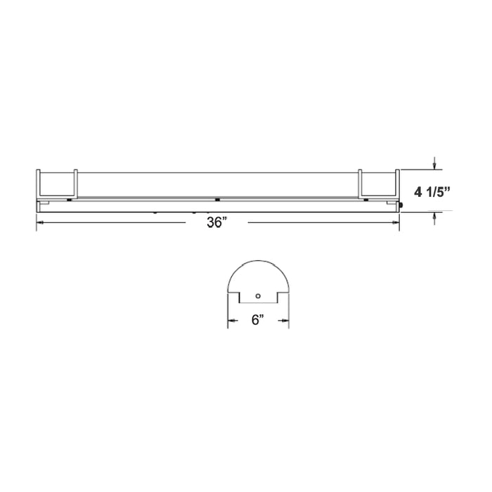 Westgate LVE-36 36" LED Vanity Light