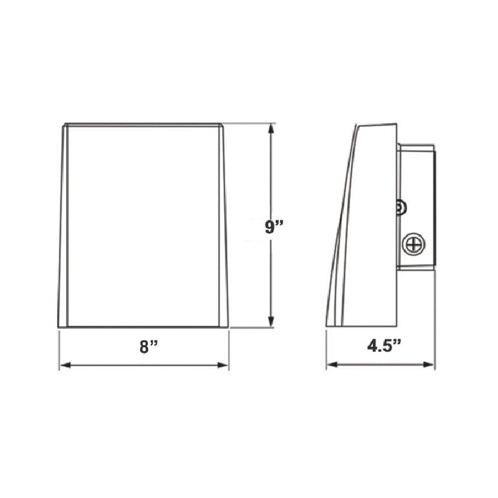 Westgate LWA 30W LED Cutoff & Adjustable Wall Packs