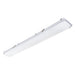 Columbia LXEM4 4-ft LED Vaportite, High Lumens, 4000K, Ribbed Frosted Acrylic, 0-10V Dimming, 120–277V