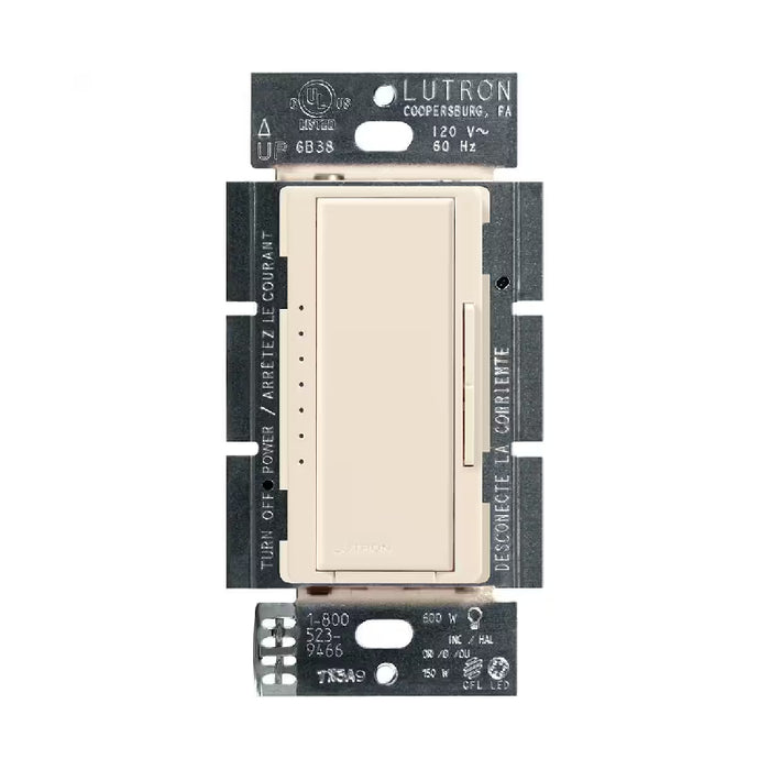 Lutron MACL-153MH Maestro LED+ Dimmer, 150W Dimmable LED, Single Pole/3-Way Dimmer