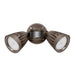 EXO ML Marshal 26W/40W/50W LED Twin-Head Flood Light with Motion Sensor, 3CCT Switchable, 120-277V