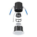 Halo ML3 3" Round Smooth Canless LED Wall Wash, 5CCT Selectable