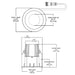 Halo ML3 3" Round Canless LED Downlight, Dim to Warm
