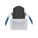 Halo ML3 3" Square Smooth Canless LED Wall Wash, 5CCT Selectable